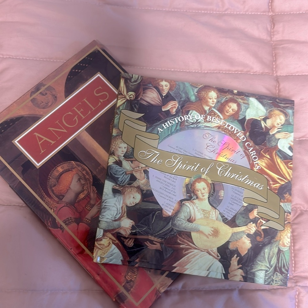 2 Book, CD group- Angels & The Spirit of Christmas